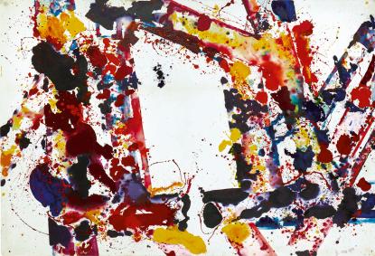 Sam Francis, Stepping up, 1975-1976